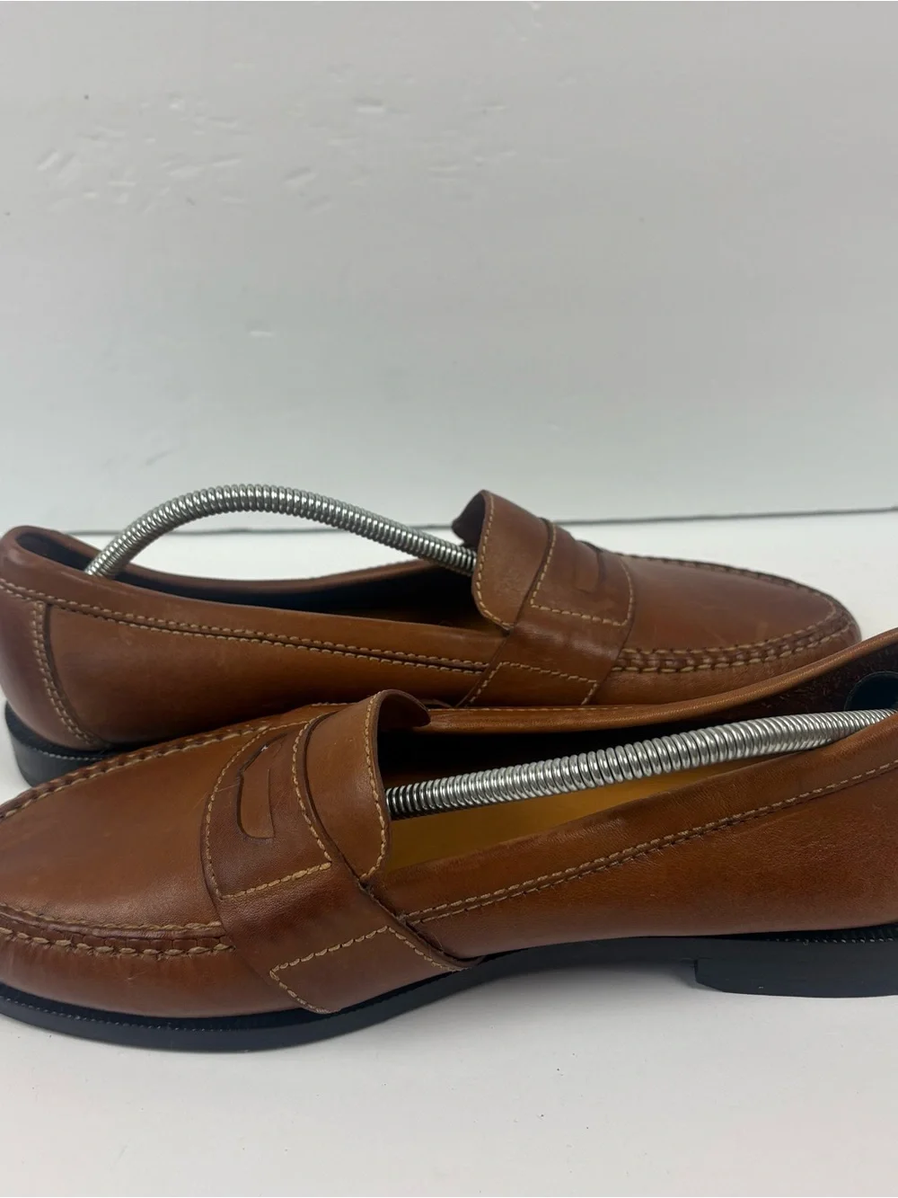 Cole Haan Pinch Prep Penny Loafer - Men's Brown Shoes Size 10.5W 01462